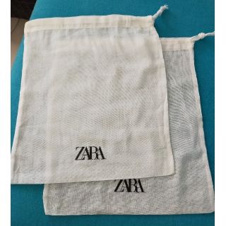 ザラ(ZARA)の【ZARA】 巾着袋 ２枚 靴用 シューズバッグ(その他)