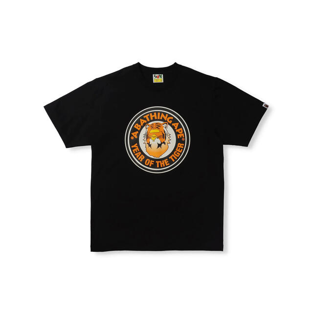 A BATHING APE(アベイシングエイプ)の激安新品2XL！ BAPE YEAR OF THE TIGERサークル猿Tシャツ メンズのトップス(Tシャツ/カットソー(半袖/袖なし))の商品写真