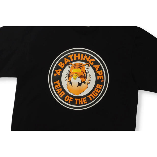 A BATHING APE(アベイシングエイプ)の激安新品2XL！ BAPE YEAR OF THE TIGERサークル猿Tシャツ メンズのトップス(Tシャツ/カットソー(半袖/袖なし))の商品写真