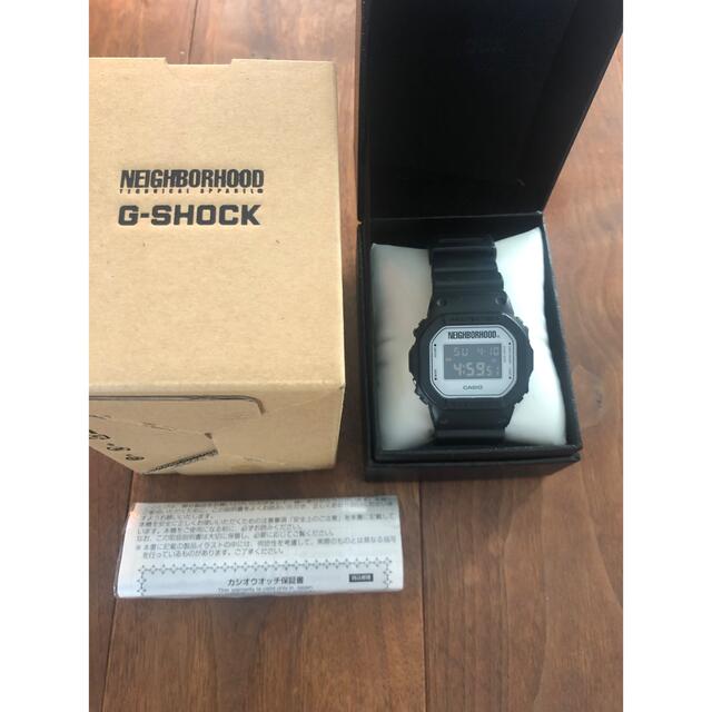 NEIGHBORHOOD × G-SHOCK DW5600  CASIO