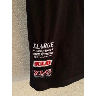 エクストララージ(XLARGE)の完売エクストララージ　ワッペン刺繍ポケT 黒Lサイズ(Tシャツ/カットソー(半袖/袖なし))