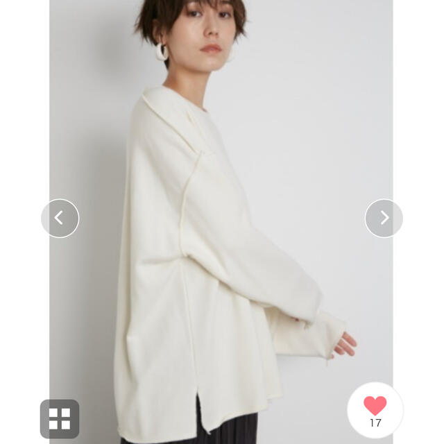 emmi atelier(エミアトリエ)のemmi スウェットカットソー レディースのトップス(カットソー(長袖/七分))の商品写真