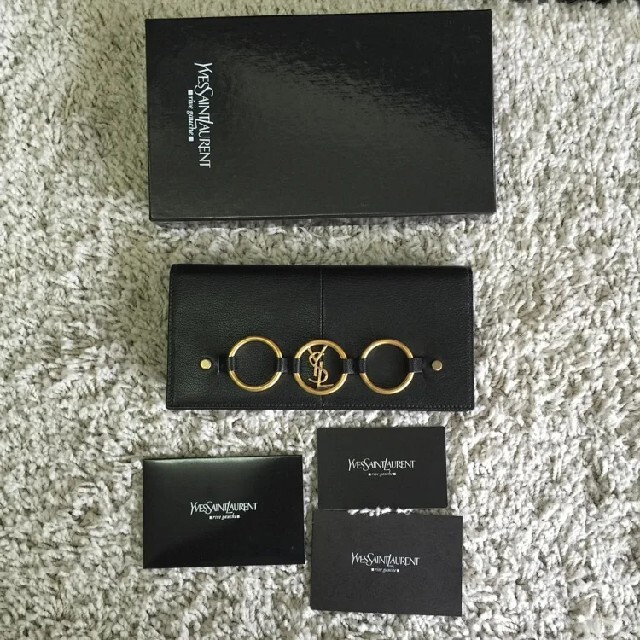 Saint Laurent(サンローラン)の未使用品、新品サンローラン長財布 お買い得 値下げ交渉可 送料無料 メンズのファッション小物(長財布)の商品写真