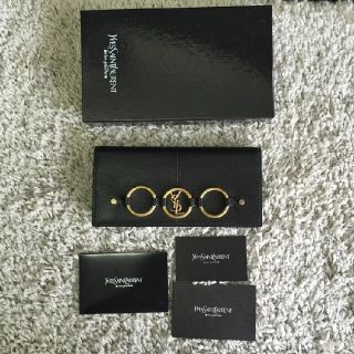 サンローラン(Saint Laurent)の未使用品、新品サンローラン長財布 お買い得 値下げ交渉可 送料無料(長財布)