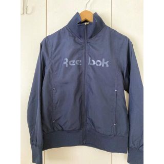 リーボック(Reebok)のリーボック　紺ブルゾン　M  ＋スカーフ＋グレー色Tシャツ 3点(ブルゾン)