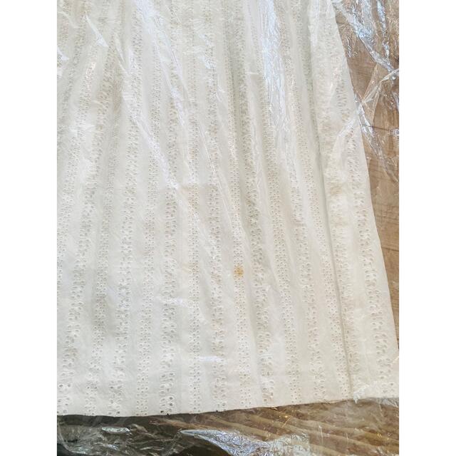 JILLSTUART(ジルスチュアート)のジルスチュアート　コットン　刺繍　ワンピース レディースのワンピース(ひざ丈ワンピース)の商品写真