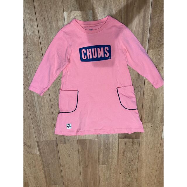 CHUMS(チャムス)のチャムス　サイズ100〜115 ワンピース キッズ/ベビー/マタニティのキッズ服女の子用(90cm~)(ワンピース)の商品写真