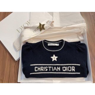 クリスチャンディオール(Christian Dior)のbarbie様ご専用　ディオール DIOR ショートスリーブ セーター　36(ニット/セーター)