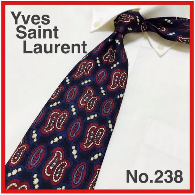 Saint Laurent(サンローラン)の【2本で3500円対象】 Yves Saint Laurent ブランドネクタイ メンズのファッション小物(ネクタイ)の商品写真