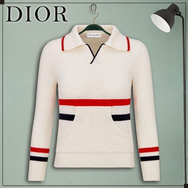 値引きする Dior - 新作完売 ウールニット 七分袖セーター 2022ss