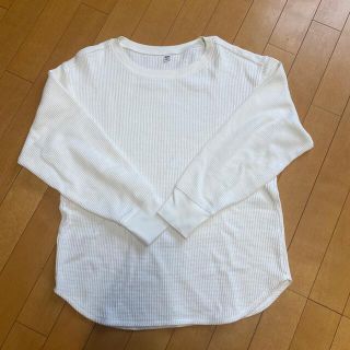 ユニクロ(UNIQLO)のUNIQLOワッフルTシャツ(Tシャツ(長袖/七分))