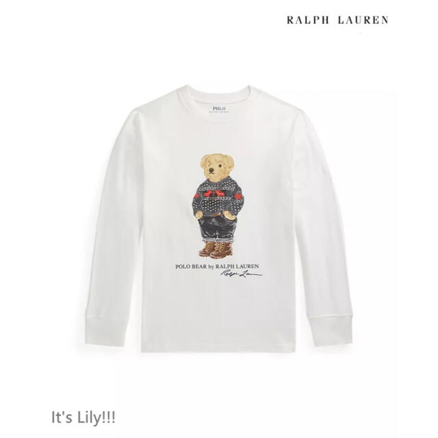 Ralph Lauren(ラルフローレン)の大人もOK　XL170-175ｃｍ　ラルフローレン　ポロベア　長袖 メンズのトップス(Tシャツ/カットソー(七分/長袖))の商品写真