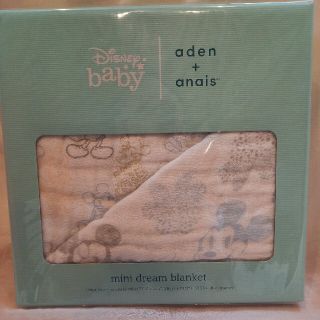 【新品】ブランケット　ベビーおくるみaden+anais Disney baby(おくるみ/ブランケット)