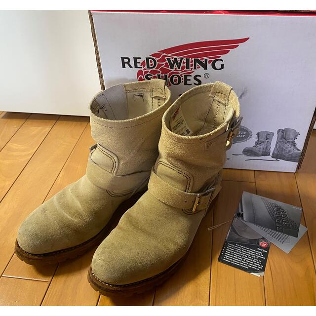 REDWING ブーツ　ベージュ