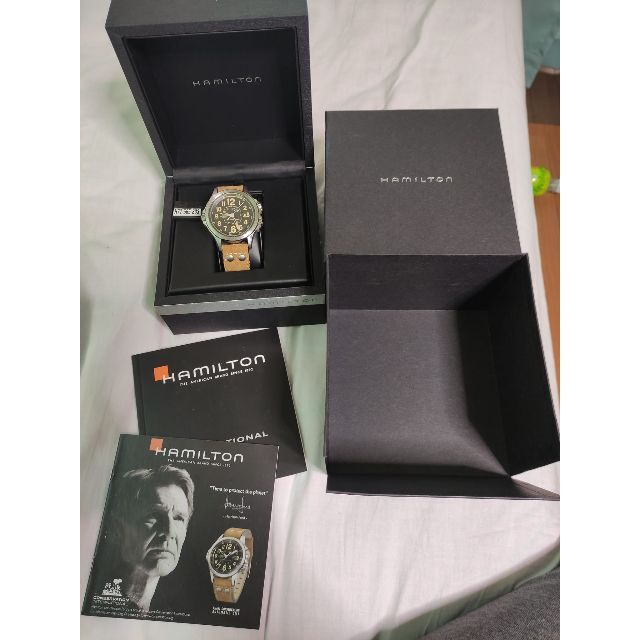 国内最安値! Hamilton Khaki GM Conservation Aviation: レザーベルト
