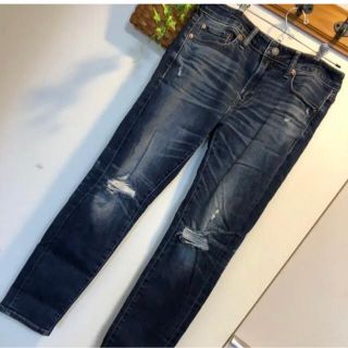 アメリカンイーグル(American Eagle)の美品　アメリカンイーグル　ダメージデニム(デニム/ジーンズ)