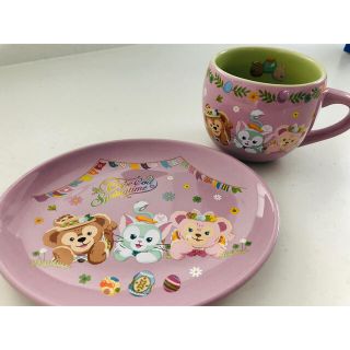 ダッフィー(ダッフィー)のここひよ様専用⭐︎ディズニーシー　スーベニアカップ&プレート(食器)