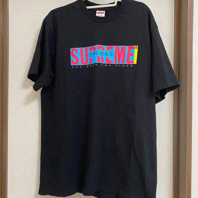 シュプリーム　Supreme All Over Tee ブラック