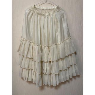 ヴィクトリアンメイデン(Victorian maiden)のvictorian maiden ロングシフォンアンダースカート (ロングスカート)