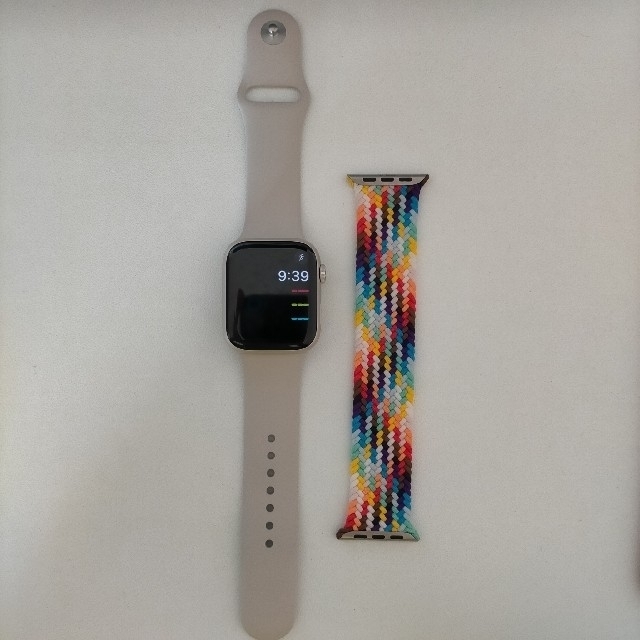Apple アップル Watch Series 7 GPSモデル - 45mmス 【希少