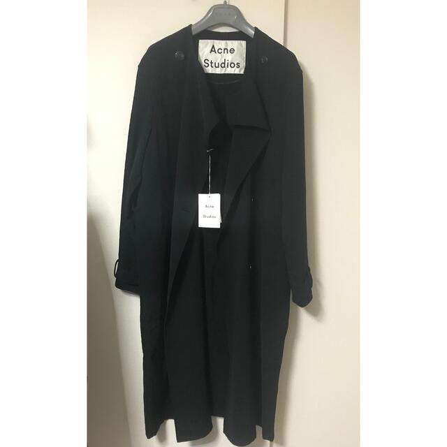 Acne Studios☆トレンチコート ノーカラー ブラック | www.jarussi.com.br