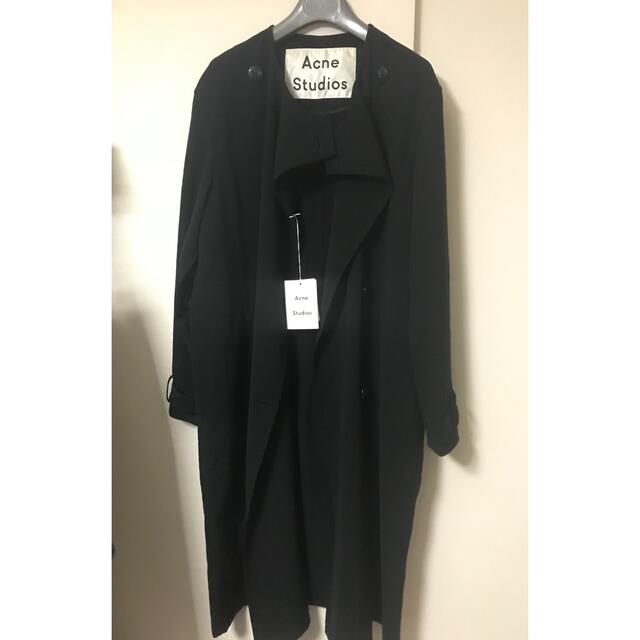 Acne Studios☆トレンチコート ノーカラー ブラック | www.jarussi.com.br