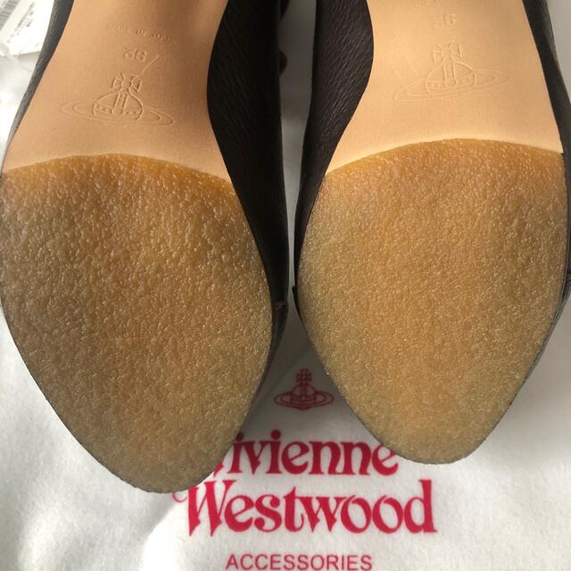 Vivienne Westwood★編上げショートブーツ 牛革 36 茶 4