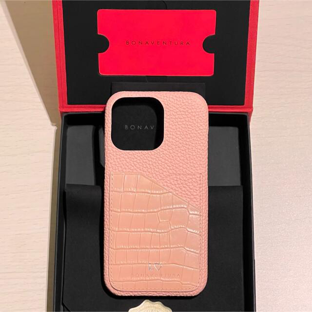 BONAVENTURA サクラピンク バックカバーケースiPhoneケース