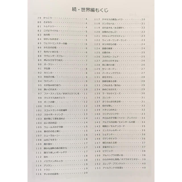 楽譜　4冊セット　フルート　メロディ練習曲集　日本編1・2 世界編1・2
