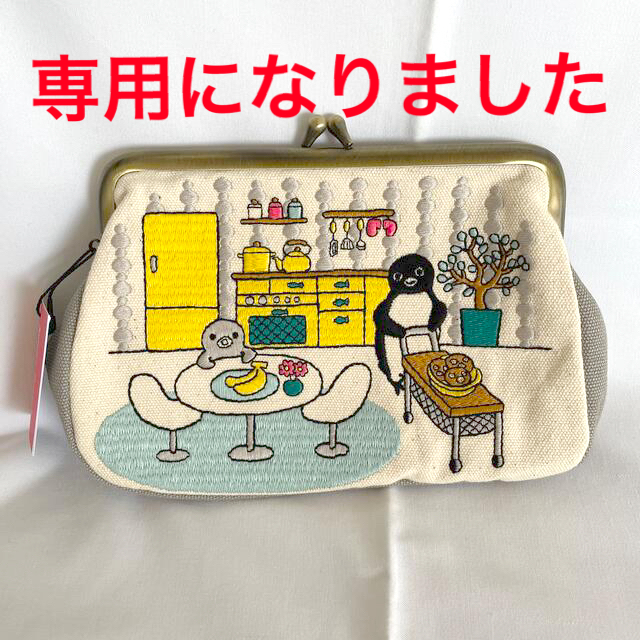 JR(ジェイアール)のsuicaペンギン 刺繍ポーチ 未使用 エンタメ/ホビーのおもちゃ/ぬいぐるみ(キャラクターグッズ)の商品写真