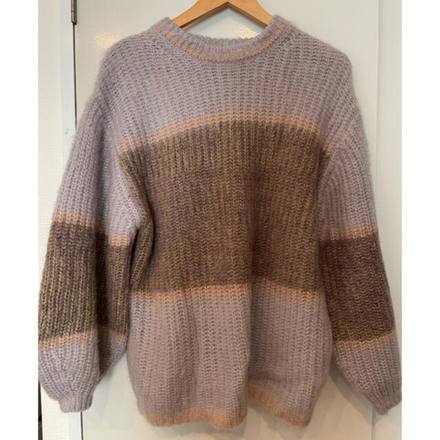 Ameri UND MOHAIR BICOLOR LOOSE KNIT 2