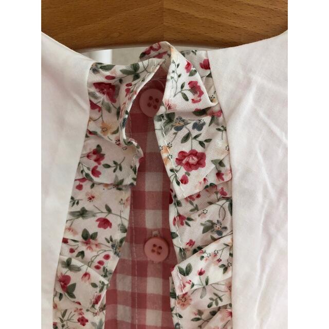 チェックワンピース♡110 キッズ/ベビー/マタニティのキッズ服女の子用(90cm~)(ワンピース)の商品写真