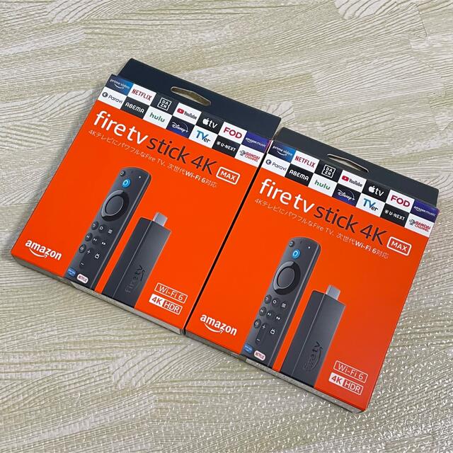 Firetvstick ファイヤースティック 4K MAX 2個セット