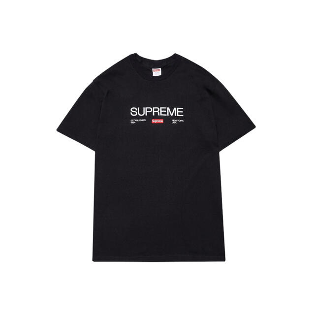 Supreme - Supreme Est. 1994 Tee Black XLの通販 by ノッポさん ...