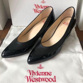 ヴィヴィアンウエストウッド(Vivienne Westwood)のチコ様専用★Vivienne Westwood★エナメルパンプス36  新品(ハイヒール/パンプス)