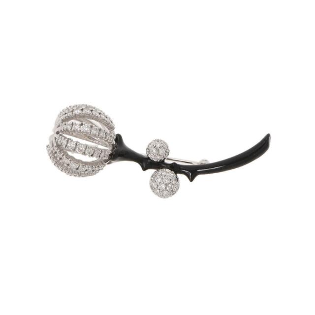 女の子向けプレゼント集結 タサキ TASAKI ダイヤ ブローチ 1.50ct ブローチ+コサージュ タサキ tasaki パール ブローチ リボン ミキモトお好きな方にも