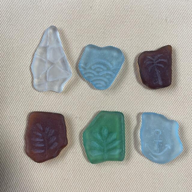 シーグラスアクセサリー/パーツ　ペンダントトップ　チャーム ハンドメイドの素材/材料(各種パーツ)の商品写真