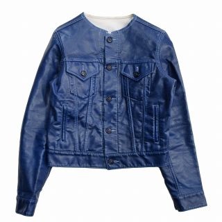 コムデギャルソン(COMME des GARCONS)の17ss コムコム コムデギャルソン フェイクレザー ジャケット◇４(ブルゾン)