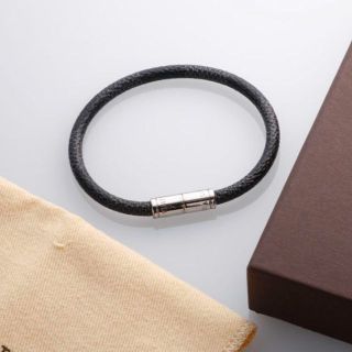 ルイヴィトン(LOUIS VUITTON)のS7978M 良品 ヴィトン グラフィット ブラスレ キープイット ブレスレット(ブレスレット)