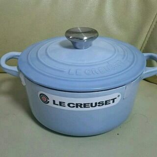 LE CREUSET - ルクルーゼ ココットロンド 18cm コースタルブルー の