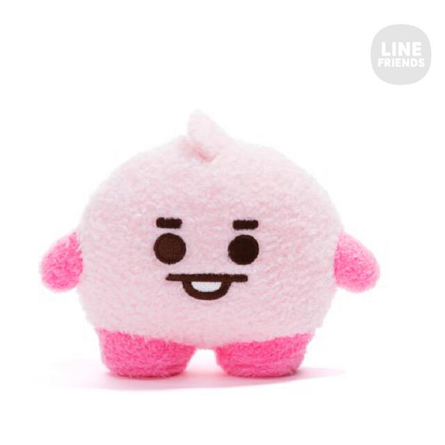 BT21 たっとん ベビー ぬいぐるみ(ピンク) Sサイズ SHOOKY