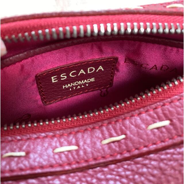 ESCADA(エスカーダ)のESCADAエスカーダ　ミニハンドバッグ　赤 レディースのバッグ(ハンドバッグ)の商品写真