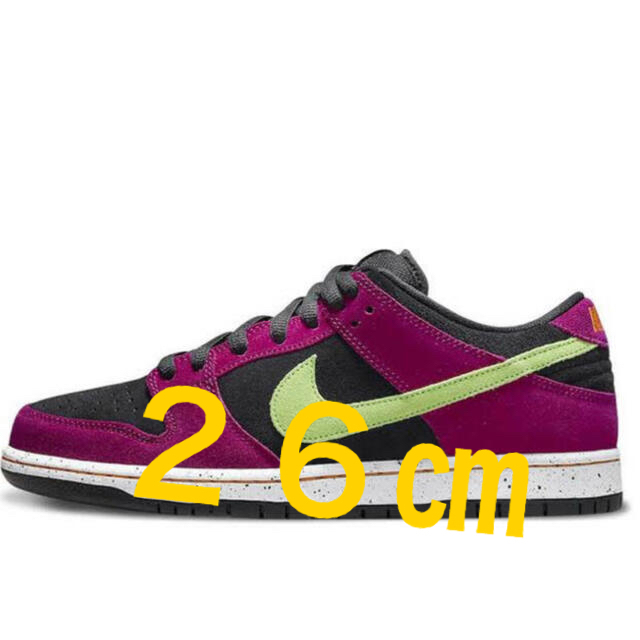 メンズNIKE SB DUNK LOW "RED PLUM"