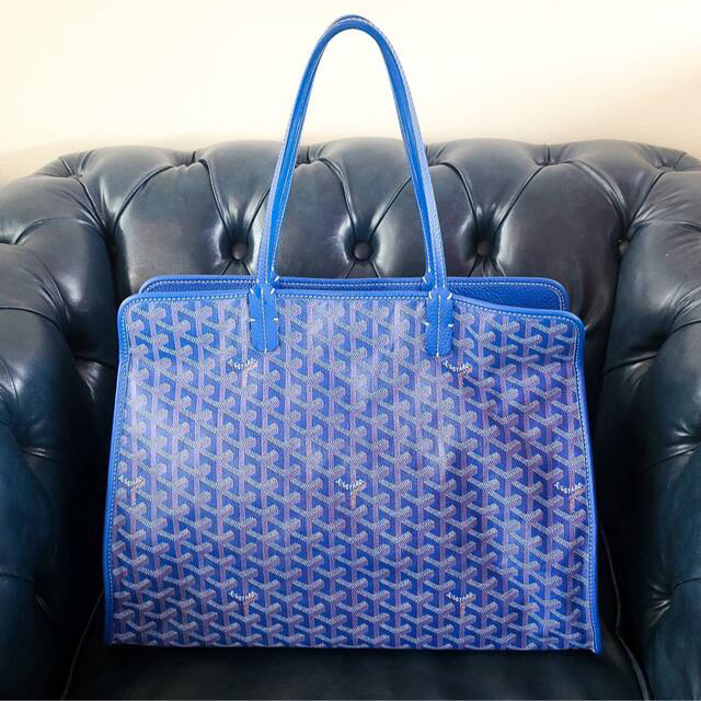 GOYARD(ゴヤール)の☆激レア☆ゴヤール/アーディPM☆トートバッグ ☆ブルー☆美品☆ レディースのバッグ(トートバッグ)の商品写真