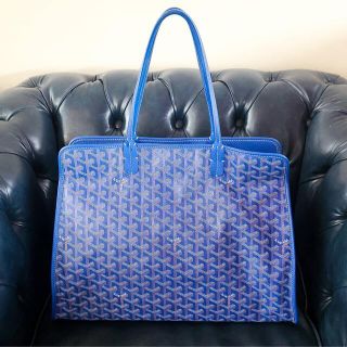 ゴヤール(GOYARD)の☆激レア☆ゴヤール/アーディPM☆トートバッグ ☆ブルー☆美品☆(トートバッグ)