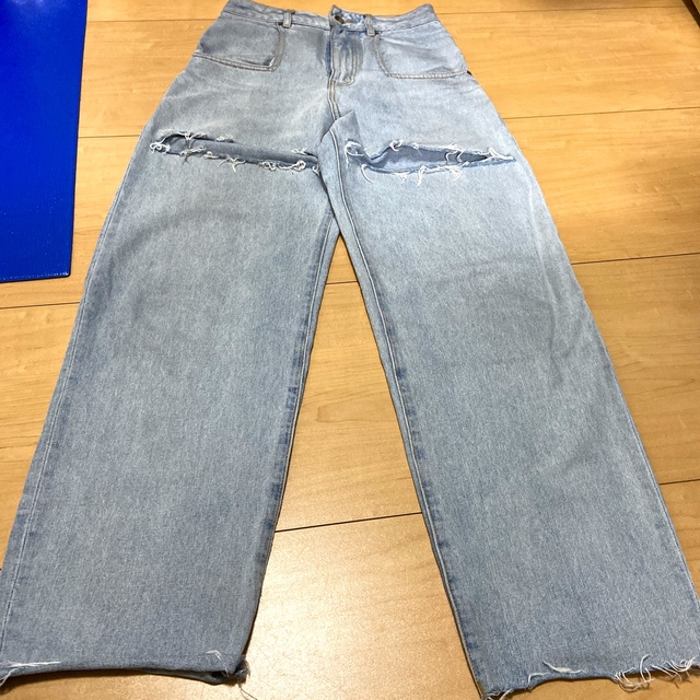 SeaRoomlynn(シールームリン)のsearoomlynn カットハイウエスト　LOOSE SRN03 レディースのパンツ(デニム/ジーンズ)の商品写真