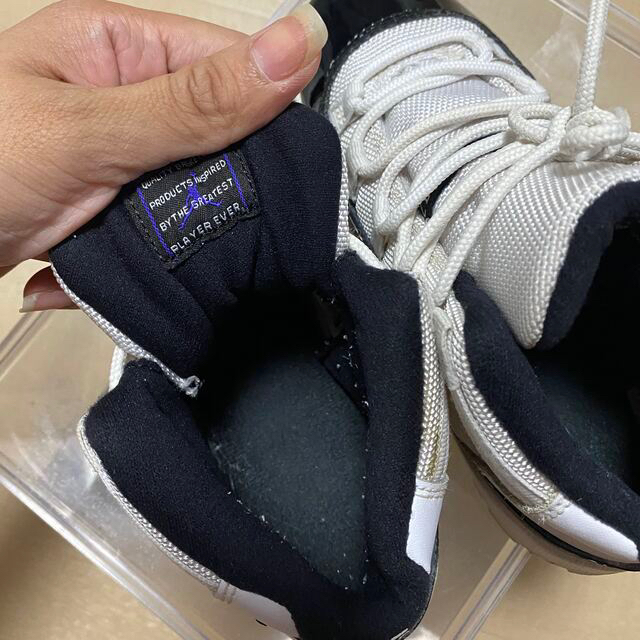 NIKE(ナイキ)のJordan 11 concord ジョーダン11コンコード キッズ/ベビー/マタニティのベビー靴/シューズ(~14cm)(スニーカー)の商品写真