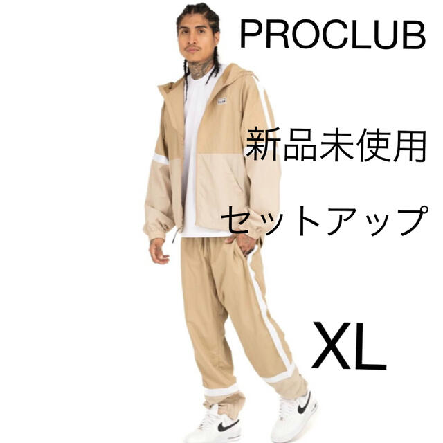 PROCLUB セットアップ ナイロン パーカー chateauduroi.co