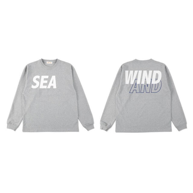 SEA L/S T-SHIRT Black White Wind And Sea - Tシャツ/カットソー(七分 ...