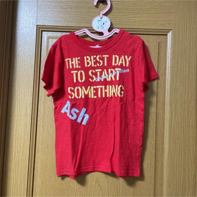 Tシャツ　赤色　130 キッズ/ベビー/マタニティのキッズ服男の子用(90cm~)(Tシャツ/カットソー)の商品写真